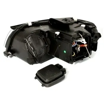Φανάρια εμπρός Audi A3 (2003-2008) led - chrome , χωρίς λάμπες (Η7) - σετ 2τμχ.