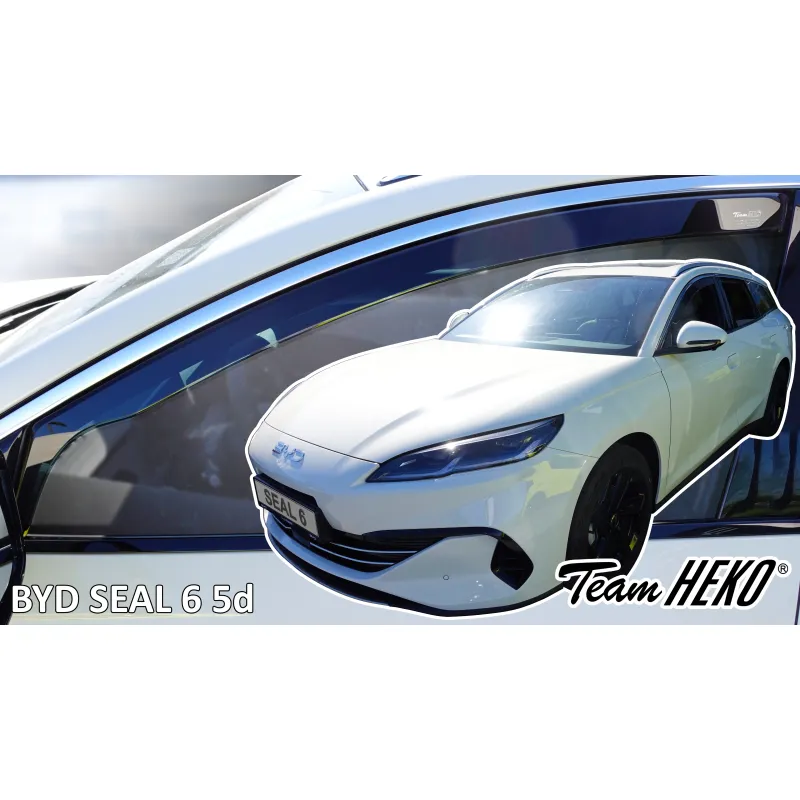 Ανεμοθραύστες BYD Seal 6 (2024+) combi - 2τμχ. εμπρός, Heko