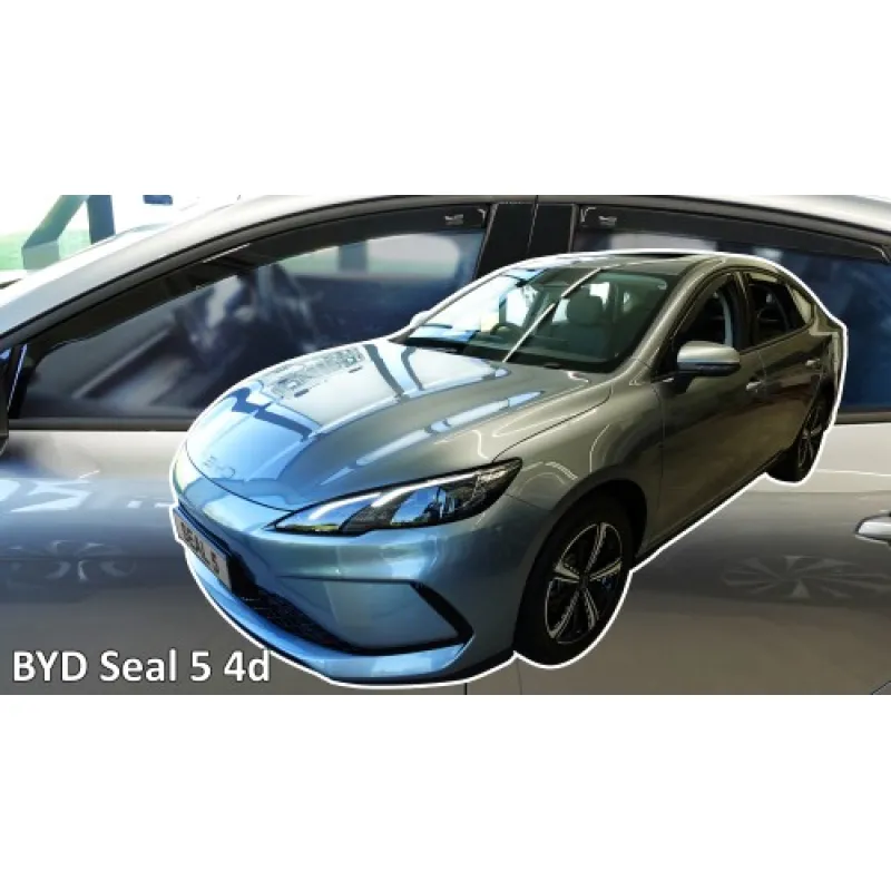Ανεμοθραύστες BYD Seal 5 (2025+) sedan - 4τμχ. εμπρός και πίσω, Heko