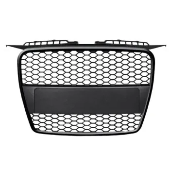 Μάσκα Audi A3 (2003-2008) με βάση για σήμα - RS-Look μαύρη
