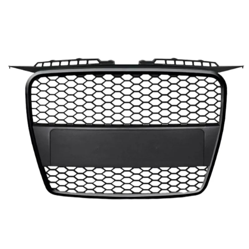 Μάσκα Audi A3 (2003-2008) με βάση για σήμα - RS-Look μαύρη