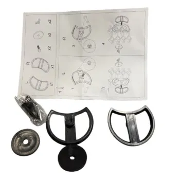 Μάσκα Audi A3 (2003-2008) με βάση για σήμα - RS-Look μαύρη