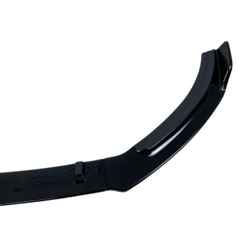 Spoiler προφυλακτήρα Vw Polo (2019+) - μαύρο γυαλιστερό