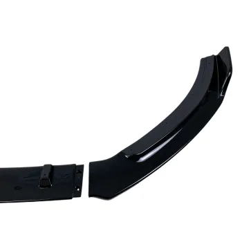Spoiler προφυλακτήρα Vw Polo (2019+) - μαύρο γυαλιστερό