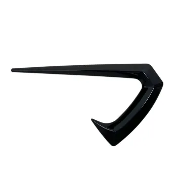 Πρόσθετα φτερού γύρω από τα φλας για Tesla Model Y - μαύρα γυαλιστερά