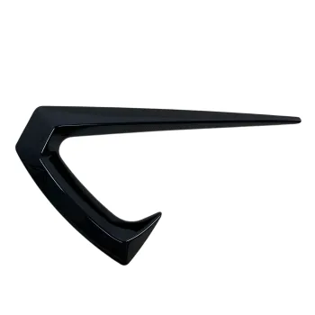 Πρόσθετα φτερού γύρω από τα φλας για Tesla Model 3 (2017-2022) Aero Style - μαύρα γυαλιστερά