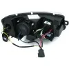 Φανάρια εμπρός Audi A6 4F (2004-2008) led lightbar, με λάμπες (H7/Η1) - σετ 2τμχ.