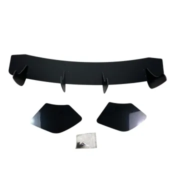 Diffuser προφυλακτήρα Vw Scirocco R (2008-2014) Blade - μαύρο γυαλιστερό