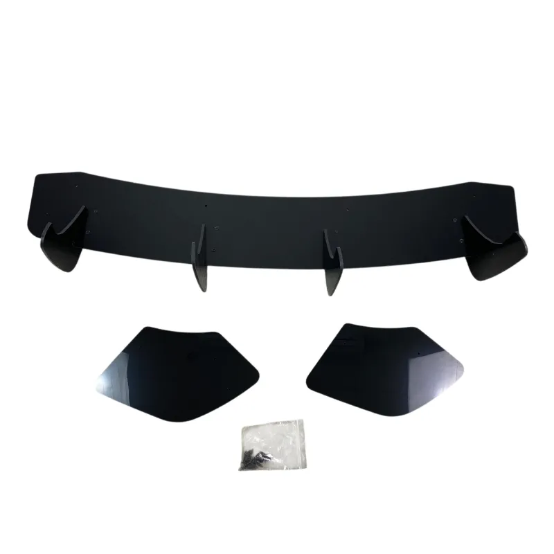 Diffuser προφυλακτήρα Vw Scirocco R (2008-2014) Blade - μαύρο γυαλιστερό