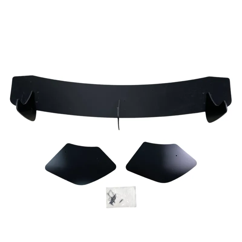 Diffuser προφυλακτήρα Vw Scirocco (2015-2016) - μαύρο γυαλιστερό