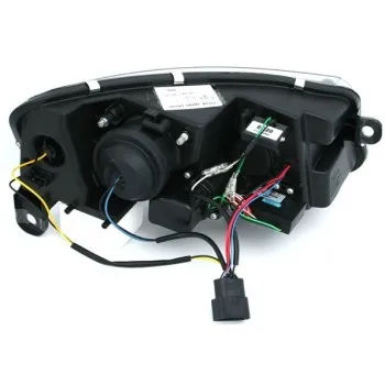 Φανάρια εμπρός Audi A6 4F (2004-2008) led lightbar, χωρίς λάμπες (Η7) - σετ 2τμχ.