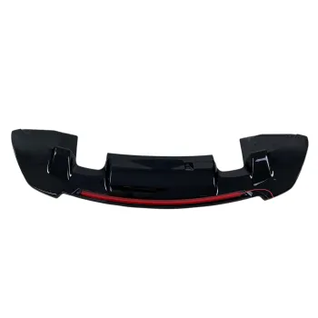 Αεροτομή οροφής Honda Jazz (2014+) με τρίτο στοπ - μαύρη γυαλιστερή