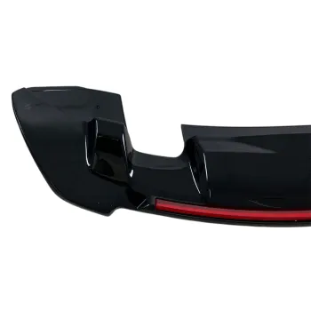 Αεροτομή οροφής Honda Jazz (2014+) με τρίτο στοπ - μαύρη γυαλιστερή