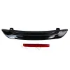 Αεροτομή οροφής Honda Jazz (2004-2007) με τρίτο στοπ - μαύρη γυαλιστερή