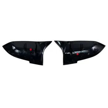 Καπάκια καθρέφτη BMW F20 / F22 / F23 / F30 / F31 / F34 / F32 / F36 / E84 / F87 - μαύρα γυαλιστερά