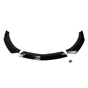 Spoiler προφυλακτήρα Mercedes W117 CLA (2016-2019) - μαύρο γυαλιστερό