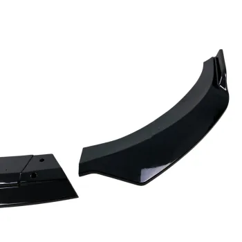 Spoiler προφυλακτήρα Mercedes W117 CLA (2016-2019) - μαύρο γυαλιστερό