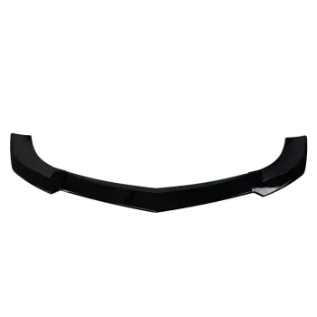 Spoiler προφυλακτήρα Mercedes W204 C-Class (2007-2013) / AMG - μαύρο γυαλιστερό