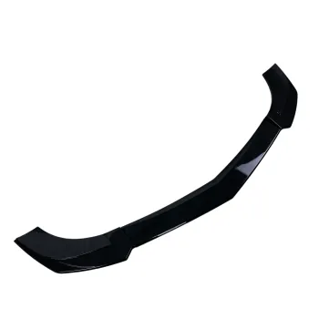 Spoiler προφυλακτήρα Mercedes W204 C-Class (2007-2013) / AMG - μαύρο γυαλιστερό
