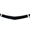 Spoiler προφυλακτήρα Mercedes W204 C-Class (2007-2013) / AMG - μαύρο γυαλιστερό