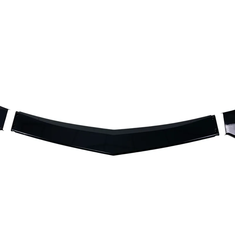 Spoiler προφυλακτήρα Mercedes W204 C-Class (2007-2013) / AMG - μαύρο γυαλιστερό