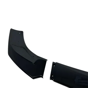 Spoiler προφυλακτήρα Mercedes W204 C-Class (2007-2013) / AMG - μαύρο γυαλιστερό