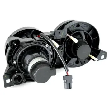 Φανάρια εμπρός BMW E30 (1982-1994) - μαύρα , χωρίς λάμπες (Η7) - σετ 2τμχ.