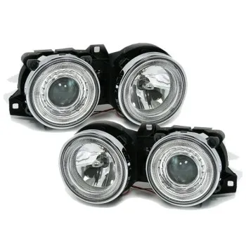 Φανάρια εμπρός BMW E30 (1982-1994) - chrome , χωρίς λάμπες (Η7) - σετ 2τμχ.