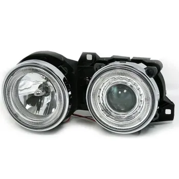 Φανάρια εμπρός BMW E30 (1982-1994) - chrome , χωρίς λάμπες (Η7) - σετ 2τμχ.