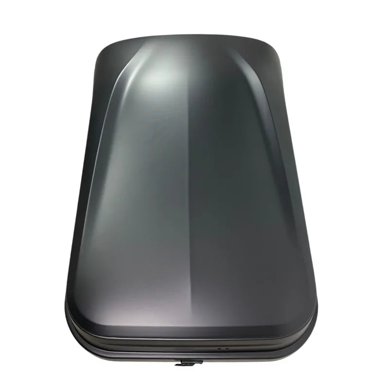 Μπαγκαζιέρα οροφής Junior Easy 145x94x40cm με μονόπλευρο άνοιγμα και κλειδί, 420 λίτρα - μαύρη