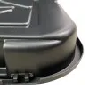 Μπαγκαζιέρα οροφής Junior Easy 145x94x40cm με μονόπλευρο άνοιγμα και κλειδί, 420 λίτρα - μαύρη