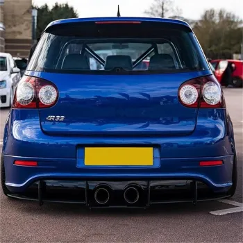 Diffuser προφυλακτήρα Vw Golf 5 R32 Blade - μαύρο γυαλιστερό