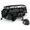 Φανάρια εμπρός BMW E46 sedan (2001-2003) angel eyes - chrome , χωρίς λάμπες (Η7) - σετ 2τμχ.