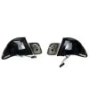 Πίσω φανάρια led BMW E46 sedan (2001-2005) - φιμέ φλάς - σετ 2τμχ.