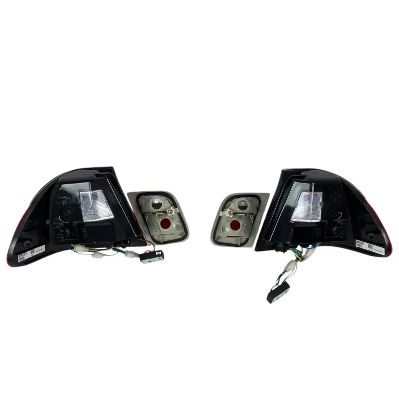 Πίσω φανάρια led BMW E46 sedan (2001-2005) - φιμέ φλάς - σετ 2τμχ.