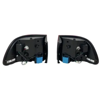 Πίσω φανάρια led Porsche Cayenne (2003-2007) - φιμέ φλας - σετ 2τμχ.