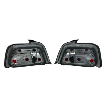 Πίσω φανάρια BMW E36 (1991-1999) 4d sedan - χρωμίου - σετ 2τμχ.