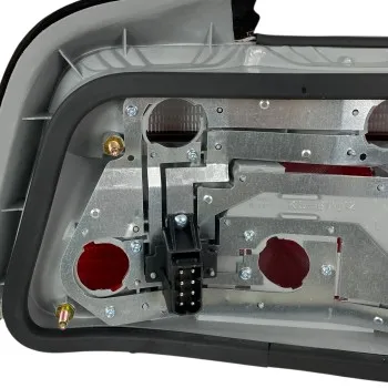 Πίσω φανάρια BMW E36 (1991-1999) 4d sedan - χρωμίου - σετ 2τμχ.