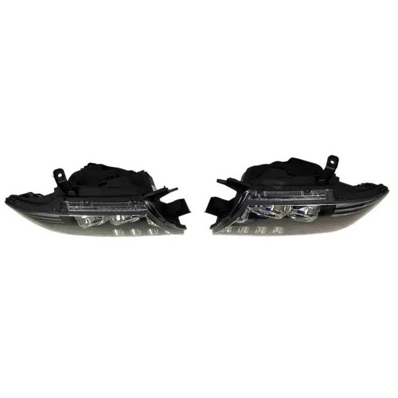 Φανάρια εμπρός Mitsubishi Pajero (2001-2006) angel eyes - μαύρα , με λάμπες (Η1) - σετ 2τμχ.