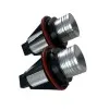 Angel eyes BMW E39 / E60 / E53 X5 / E65 / E87 / E63 5W led αυθεντικά - κίτρινο χρώμα - 2τμχ.