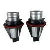 Angel eyes BMW E39 / E60 / E53 X5 / E65 / E87 / E63 5W led αυθεντικά - κίτρινο χρώμα - 2τμχ.