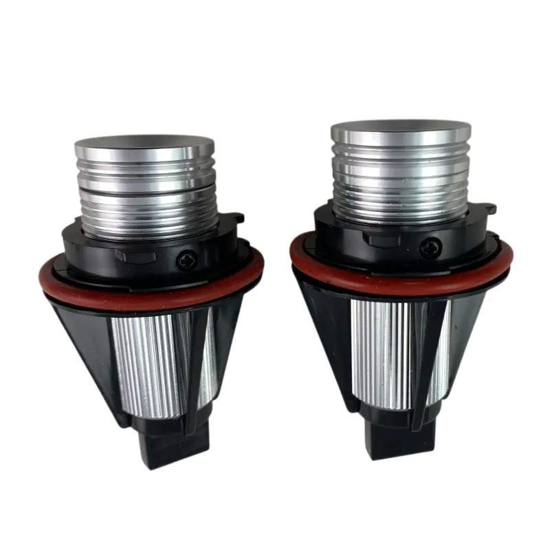Angel eyes BMW E39 / E60 / E53 X5 / E65 / E87 / E63 5W led αυθεντικά - κίτρινο χρώμα - 2τμχ.