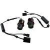 Angel eyes BMW E39 / E60 / E53 X5 / E65 / E87 / E63 40W led - λευκό χρώμα - 2τμχ.