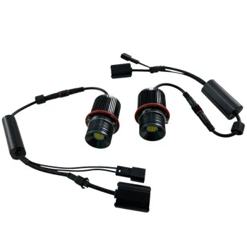 Angel eyes BMW E39 / E60 / E53 X5 / E65 / E87 / E63 40W led - λευκό χρώμα - 2τμχ.