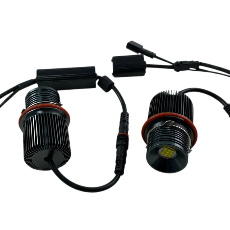 Angel eyes BMW E39 / E60 / E53 X5 / E65 / E87 / E63 40W led - λευκό χρώμα - 2τμχ.