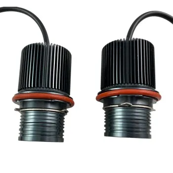 Angel eyes BMW E39 / E60 / E53 X5 / E65 / E87 / E63 40W led - λευκό χρώμα - 2τμχ.