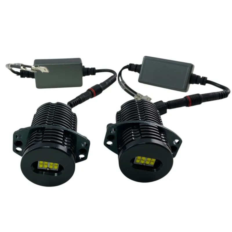 80W led για γνήσια angel eyes για BMW E90 / E91 - λευκό χρώμα - 2τμχ.