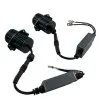 80W led για γνήσια angel eyes για BMW E90 / E91 - λευκό χρώμα - 2τμχ.