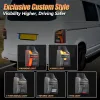 Πίσω φανάρια led Vw Transporter T6 / T6.1 (2015-2024) με τρέχουμενο φλας, φιμέ - σετ 2τμχ.