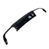 Diffuser Mercedes W204 C-Class (2007-2013) για C63 προφυλακτήρα AMG Style - μαύρο γυαλιστερό